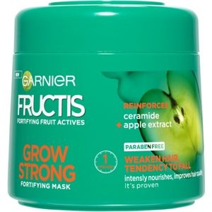 Garnier Fructis Grow Strong posilujúca maska na slabé vlasy