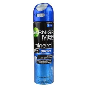 Garnier Men Mineral Sport antiperspirant v spreji 96h 150 ml