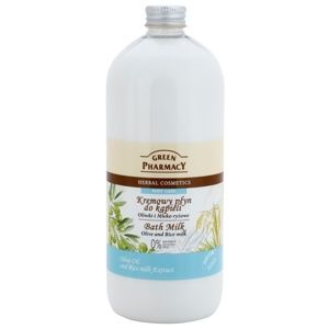 Green Pharmacy Body Care Olive & Rice Milk mlieko do kúpeľa 1000 ml