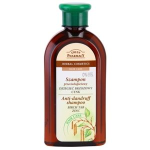 Green Pharmacy Birch Tar & Zinc šampón proti lupinám 350 ml