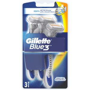Gillette Blue 3 jednorazové žiletky 3 ks