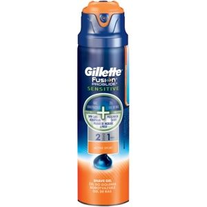 Gillette Fusion Proglide Sensitive gél na holenie 2 v 1 Active Sport 170 ml