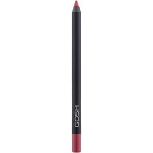 Gosh Velvet Touch vodeodolná ceruzka na pery odtieň 003 Cardinal Red 1,2 g