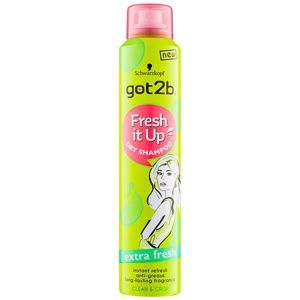 got2b Fresh it Up Extra Fresh suchý šampón pre absorpciu prebytočného mazu a pre osvieženie vlasov 200 ml