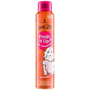 got2b Fresh it Up suchý šampón pre hnedé odtiene vlasov 200 ml