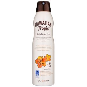 Hawaiian Tropic Satin Protection sprej na opaľovanie SPF 15 220 ml
