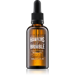 Hawkins & Brimble Natural Grooming Elemi & Ginseng vyživujúci olej na fúzy a bradu 50 ml