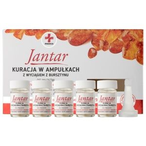 Ideepharm Medica Jantar obnovujúca kúra pre poškodené a krehké vlasy 5 x 5 ml