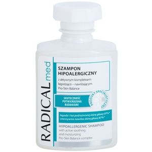 Ideepharm Radical Med Hypoalergenic hypoalergénny šampón pre vlasovú pokožku s lupienkou 300 ml