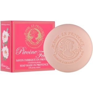 Jeanne en Provence Pivoine Féerie parfémované mydlo pre ženy 100 g