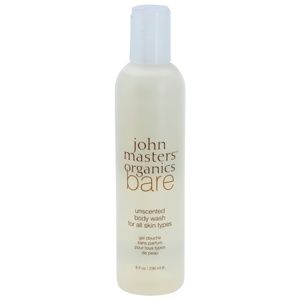 John Masters Organics Bare sprchový gél bez parfumácie 236 ml