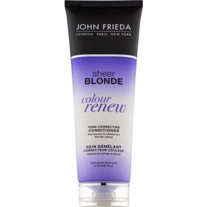John Frieda Sheer Blonde Violet Crush tónovací kondicionér pre blond vlasy 250 ml