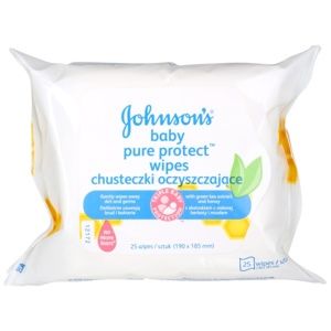 Johnson's Baby Pure Protect vlhčené čistiace obrúsky pre deti