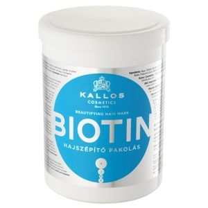 Kallos Biotin maska pre tenké, slabé a lámavé vlasy 1000 ml