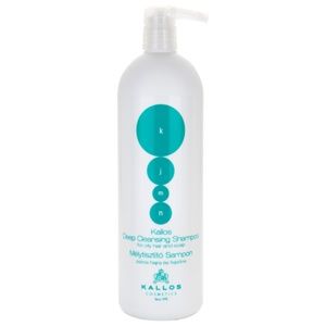 Kallos KJMN Deep Cleansing hĺbkovo čistiaci šampón pre mastné vlasy a vlasovú pokožku 1000 ml