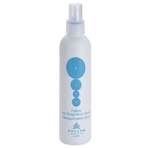 Kallos KJMN Hair Straightener Spray sprej pre tepelnú úpravu vlasov 200 ml