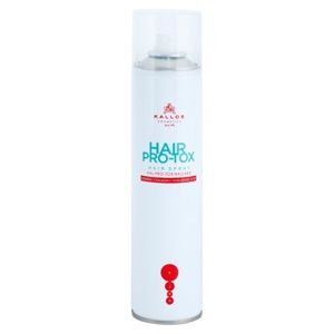 Kallos Hair Pro-Tox lak pre suché a poškodené vlasy 400 ml