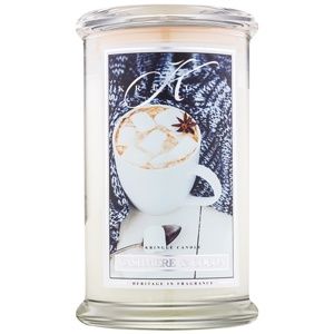 Kringle Candle Cashmere & Cocoa vonná sviečka 624 g