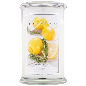 Kringle Candle Rosemary Lemon vonná sviečka 624 g