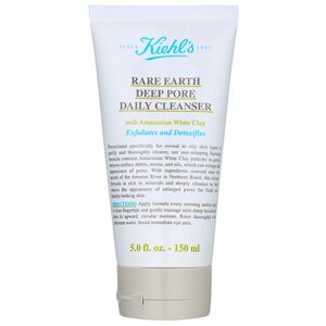 Kiehl's Rare Earth Deep Pore Daily Cleanser detoxikačný čistiaci krém pre stiahnuté póry 150 ml