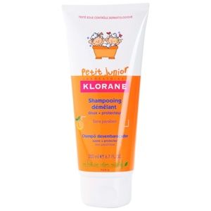 Klorane Junior detský šampón s vôňou broskyne 200 ml