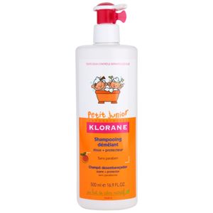 Klorane Junior detský šampón s vôňou broskyne 500 ml