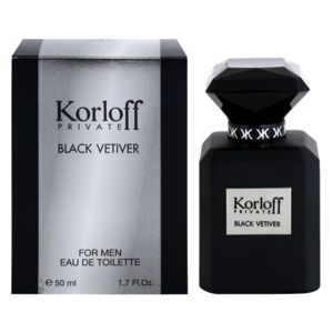 Korloff Korloff Private Black Vetiver toaletná voda unisex 50 ml