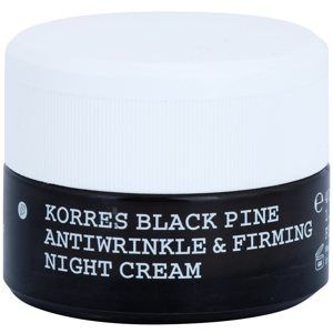Korres Black Pine nočný liftingový krém proti vráskam pre všetky typy pleti