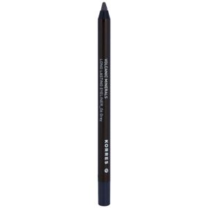 Korres Volcanic Minerals dlhotrvajúca ceruzka na oči odtieň 06 Grey 1.2 g