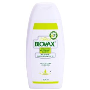 L’biotica Biovax Dull Hair ošetrujúci a posilňujúci šampón pre mastné vlasy a vlasovú pokožku 200 ml