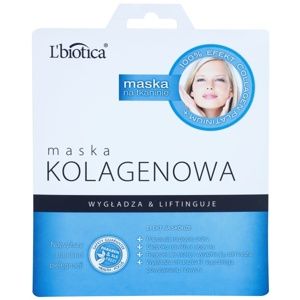 L’biotica Masks Collagen Platinium plátenná maska s kolagénom 23 ml