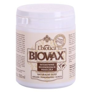 L’biotica Biovax Natural Oil revitalizačná maska pre dokonalý vzhľad vlasov 250 ml
