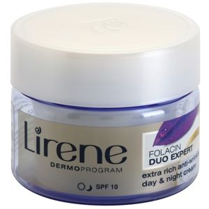Lirene Folacin Duo Expert 60+ intenzívny protivráskový krém SPF 10