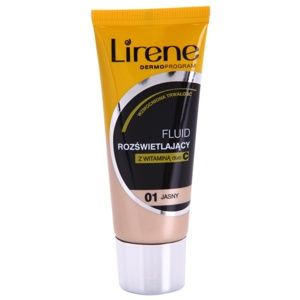 Lirene Vitamin C rozjasňujúci fluidný make-up pre dlhotrvajúci efekt