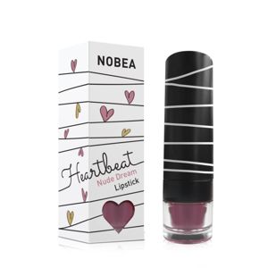 NOBEA Heartbeat hydratačný rúž odtieň Nude Dream 4.5 g