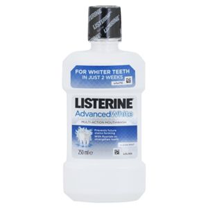 Listerine Advanced White ústna voda s bieliacim účinkom príchuť Clean Mint 250 ml