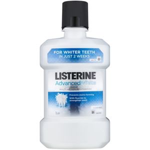 Listerine Advanced White ústna voda s bieliacim účinkom príchuť Clean Mint 1000 ml