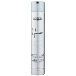 L’Oréal Professionnel Infinium Pure hypoalergénny lak na vlasy ľahké spevnenie bez parfumácie 500 ml