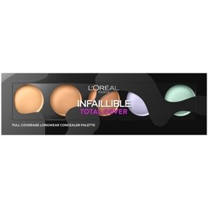 L’Oréal Paris Infallible Total Cover paleta korektorov 10 g