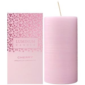 Luminum Candle Premium Aromatic Cherry vonná sviečka veľká (Ø 70 - 130 mm, 65 h)