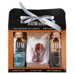 Bohemia Gifts & Cosmetics Rum Spa darčeková sada (do kúpeľa) pre mužov