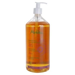 Melvita Extra-Gentle Shower Shampoo sprchový šampón na vlasy a telo Fig & Kiwi 1000 ml