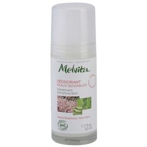 Melvita Les Essentiels dezodorant roll-on bez obsahu hliníka pre citlivú pokožku 50 ml