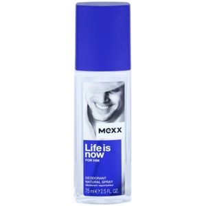 Mexx Life is Now for Him deodorant s rozprašovačom pre mužov 75 ml