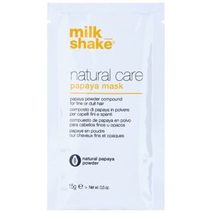 Milk Shake Natural Care Papaya regeneračná maska na vlasy s papájou 12 ks