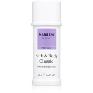 Marbert Bath & Body Classic krémový dezodorant pre ženy 40 ml