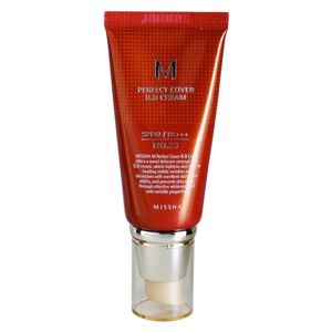 Missha M Perfect Cover BB krém s vysokou UV ochranou odtieň No. 23 Natural Beige SPF42/PA+++ 50 ml