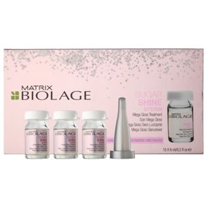 Matrix Biolage Sugar Shine starostlivosť pre lesk vlasov bez parabénov 10 x 6 ml