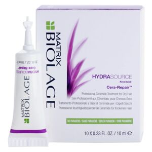 Matrix Biolage Hydra Source intenzívna vlasová kúra pre suché vlasy bez parabénov 10x10 ml