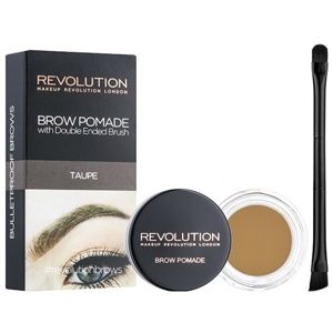Makeup Revolution Brow Pomade pomáda na obočie odtieň Taupe 2,5 g
